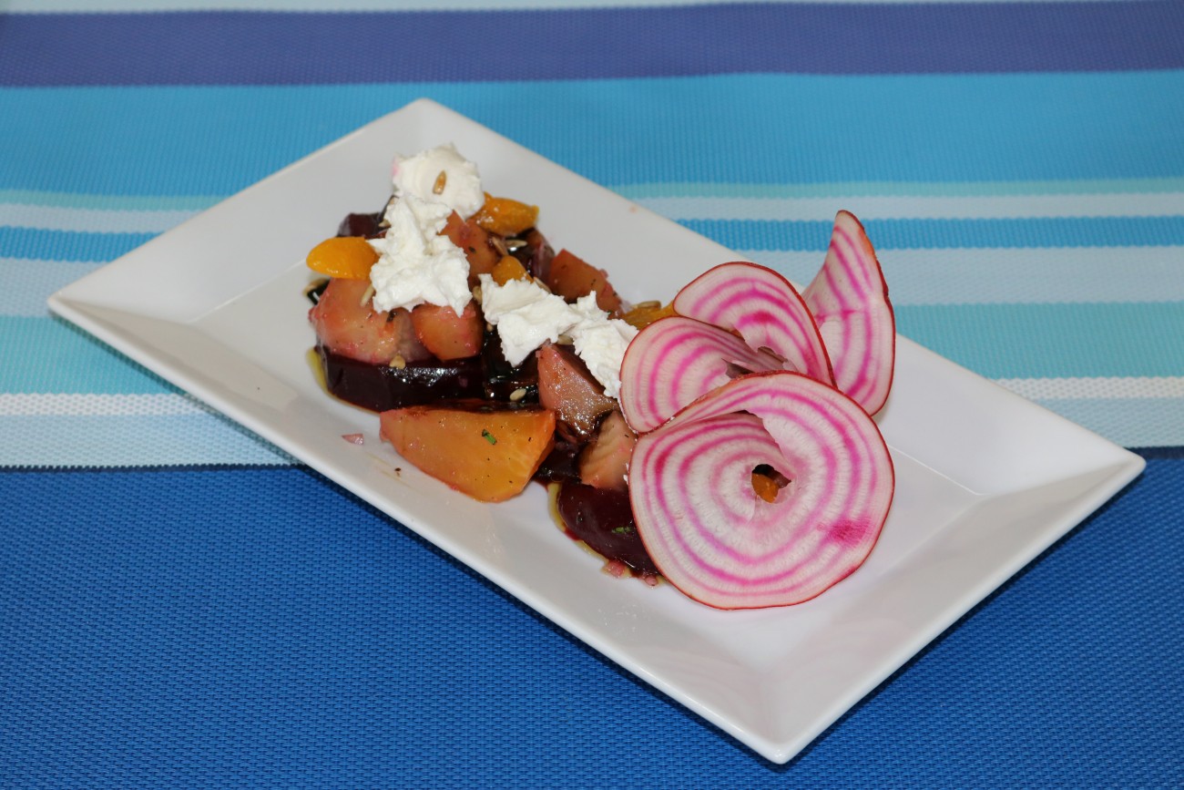 Ensalada de variedad de remolachas