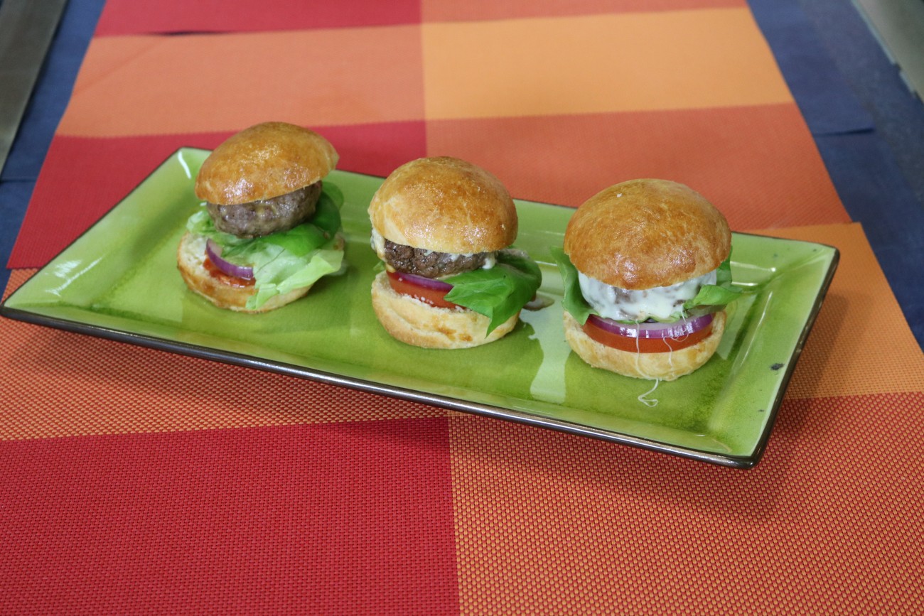 Sliders de res (hamburger)